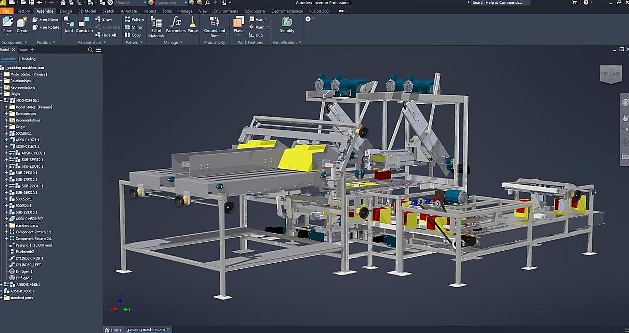 Machine Frame Weldment